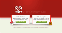 Desktop Screenshot of online.frisko.dk